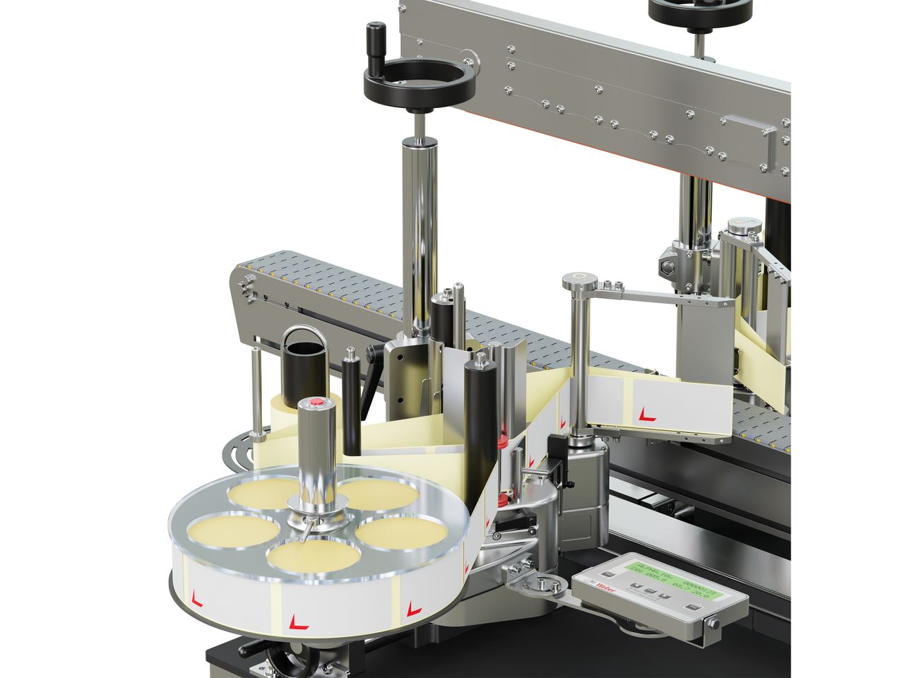 Geset 214 labeling system with labels right