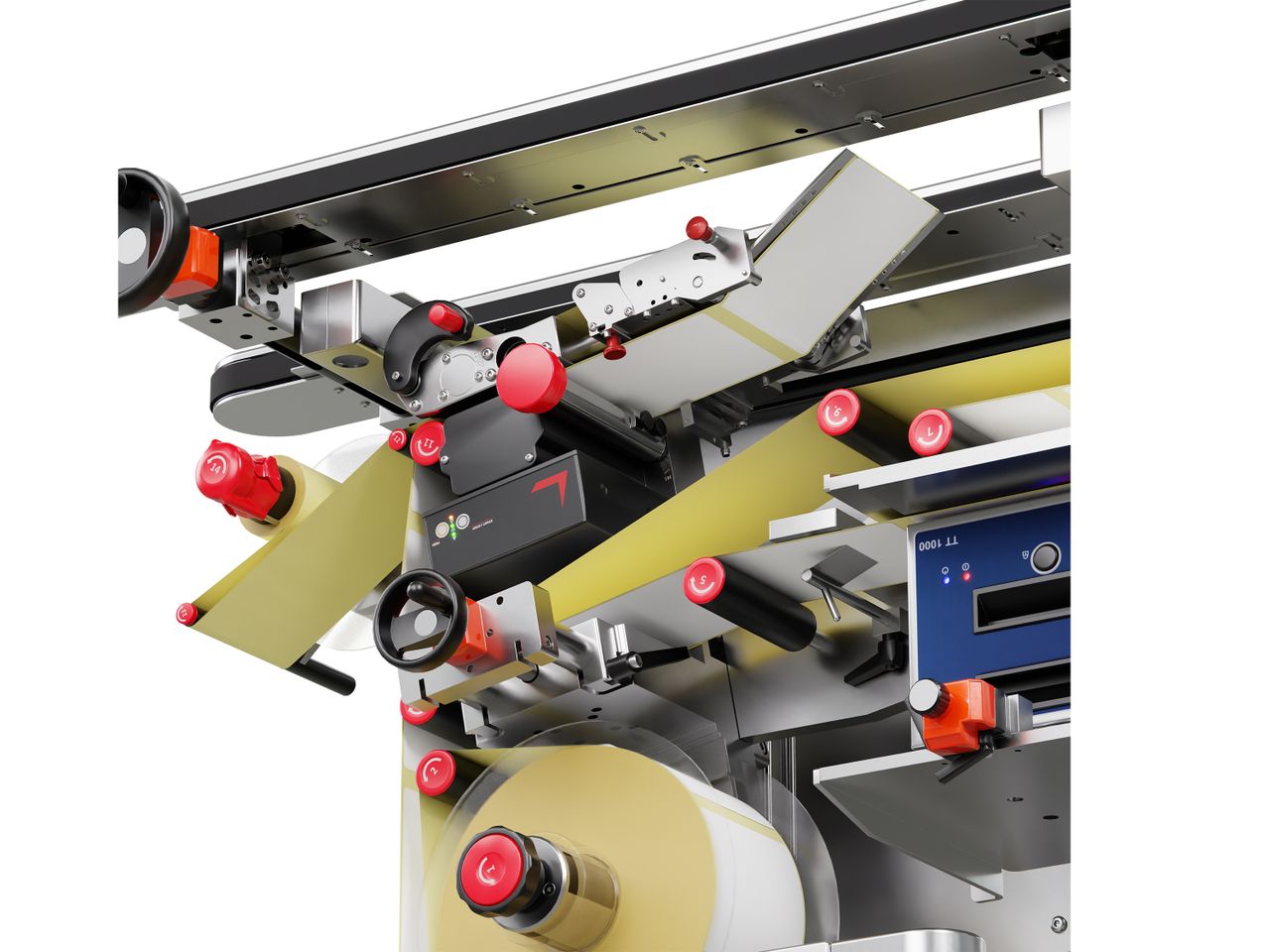 Geset 242 labeling system with labels right