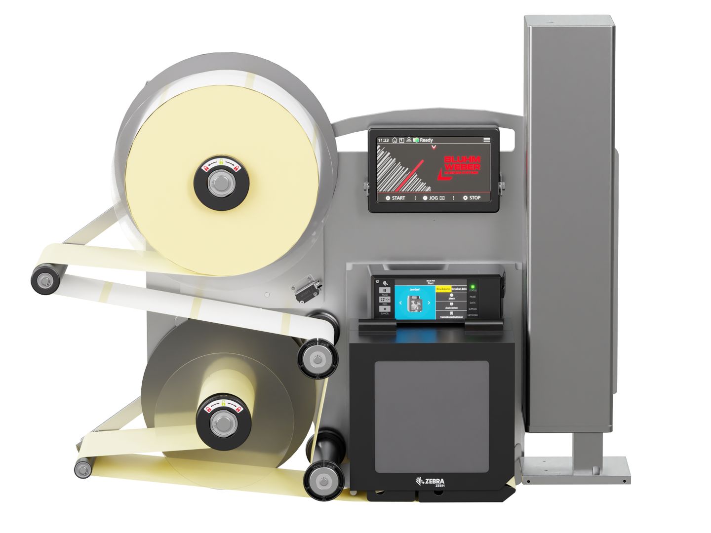 Label print applicator Legi-Air 4050B with front labels