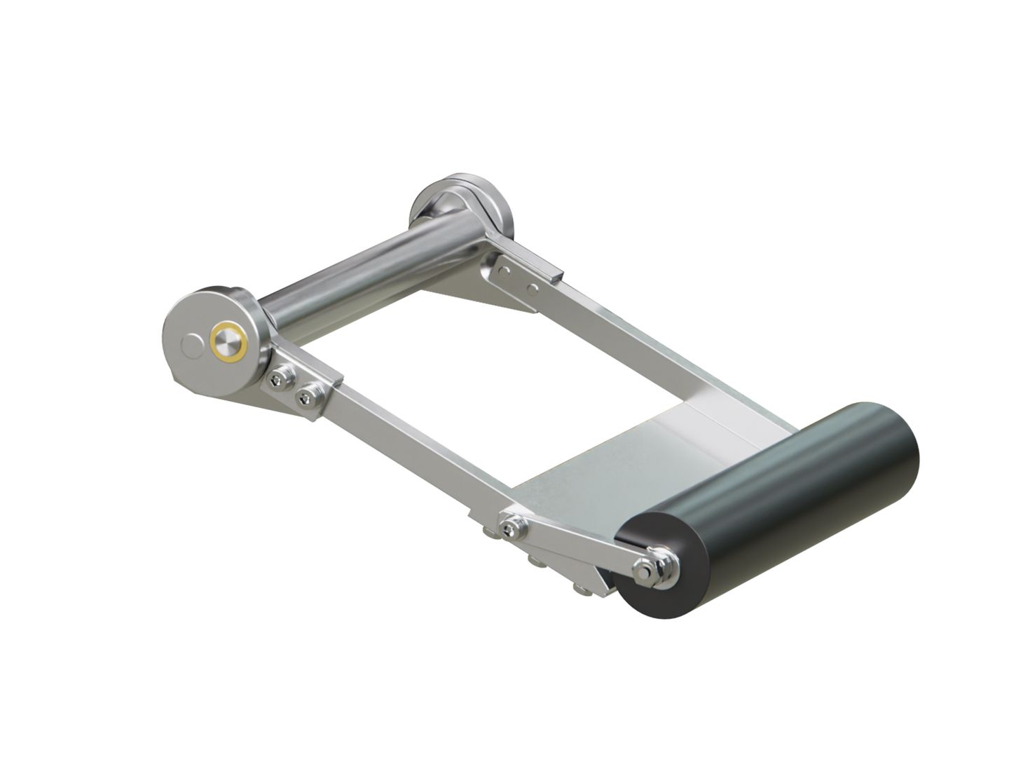 Wipe-on dispensing tongue, pendulum type