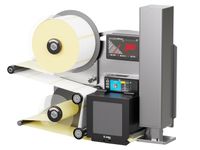 Legi-Air 4050B label print applicator with labels on the right