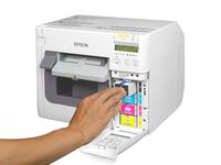 Colour label printer Epson ColorWorks C3500 ink charge