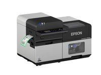 Colour label printer Epson ColorWorks C8000e with label left