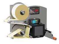 Label print applicator Legi-E 4050B with labels on the left