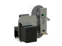 Label print applicator Legi-Air 4050B-R with labels on the back