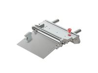 Wipe-on dispensing tongue, angle-adjustable