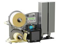 Label print applicator Legi-Air 4050CWB with labels on the left