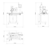 Technical drawing Geset 248