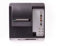 Novexx xlp 60x label printer rear with connections