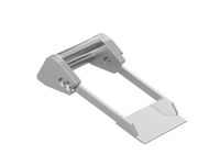 Wipe-on dispensing tongue, rigid