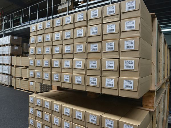 Label on the side of carton 1