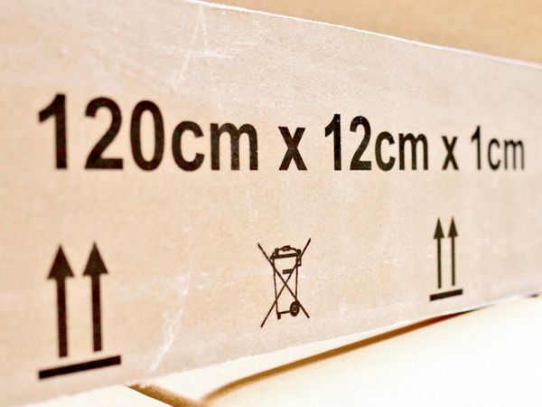 Plasterboard printed with Markoprint X1JET XR inkjet printer