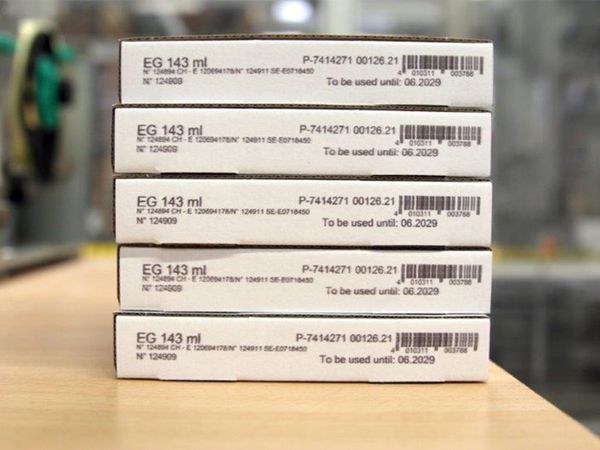 Folding carton printed with Markoprint X1JET LX inkjet printer