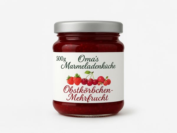 Geset 141 labeling system Label on jam jar