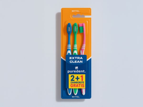 Geset 211 labeling system Label on toothbrush packaging