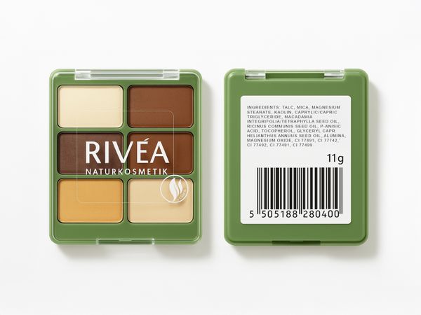 Geset 217 labeling system Label double-sided on cosmetics packaging