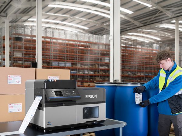 Epson ColorWorks C8000e chemical industry