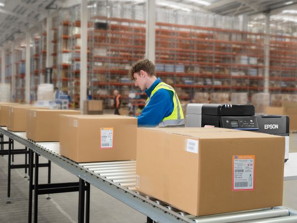 Epson ColorWorks C8000e logistics