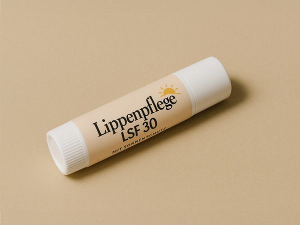 Labeling system Geset 225 label on lip care