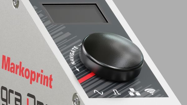 Markoprint integra One OLED display and iLogic button