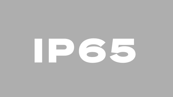 Protection class IP65