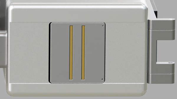 Two separate nozzle channels of the Markoprint integra PP RAZR