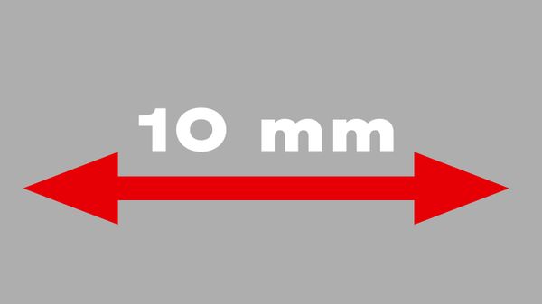 Markoprint 10 mm product distance