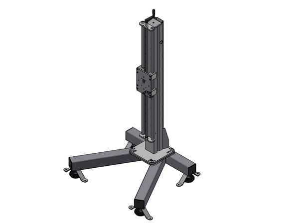 K-Stand 120 spindle rubber feet & floor mounting brackets