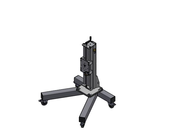 K-Stand 120 spindle swivel casters (short)
