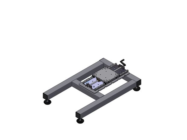 Stand 120 with H-base and depth adjustment