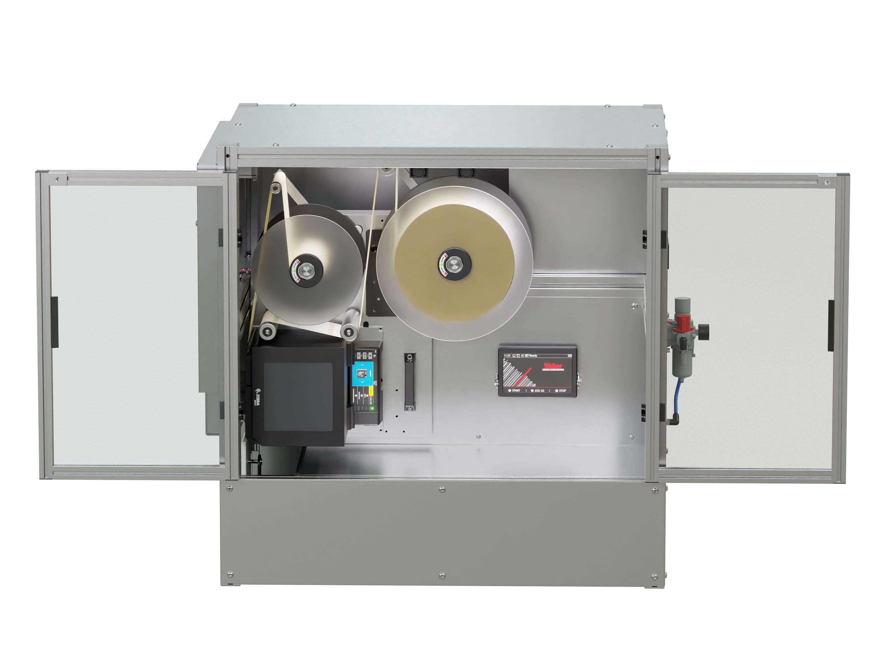 Pallet labeler AP 182 / AO 182 RT open front
