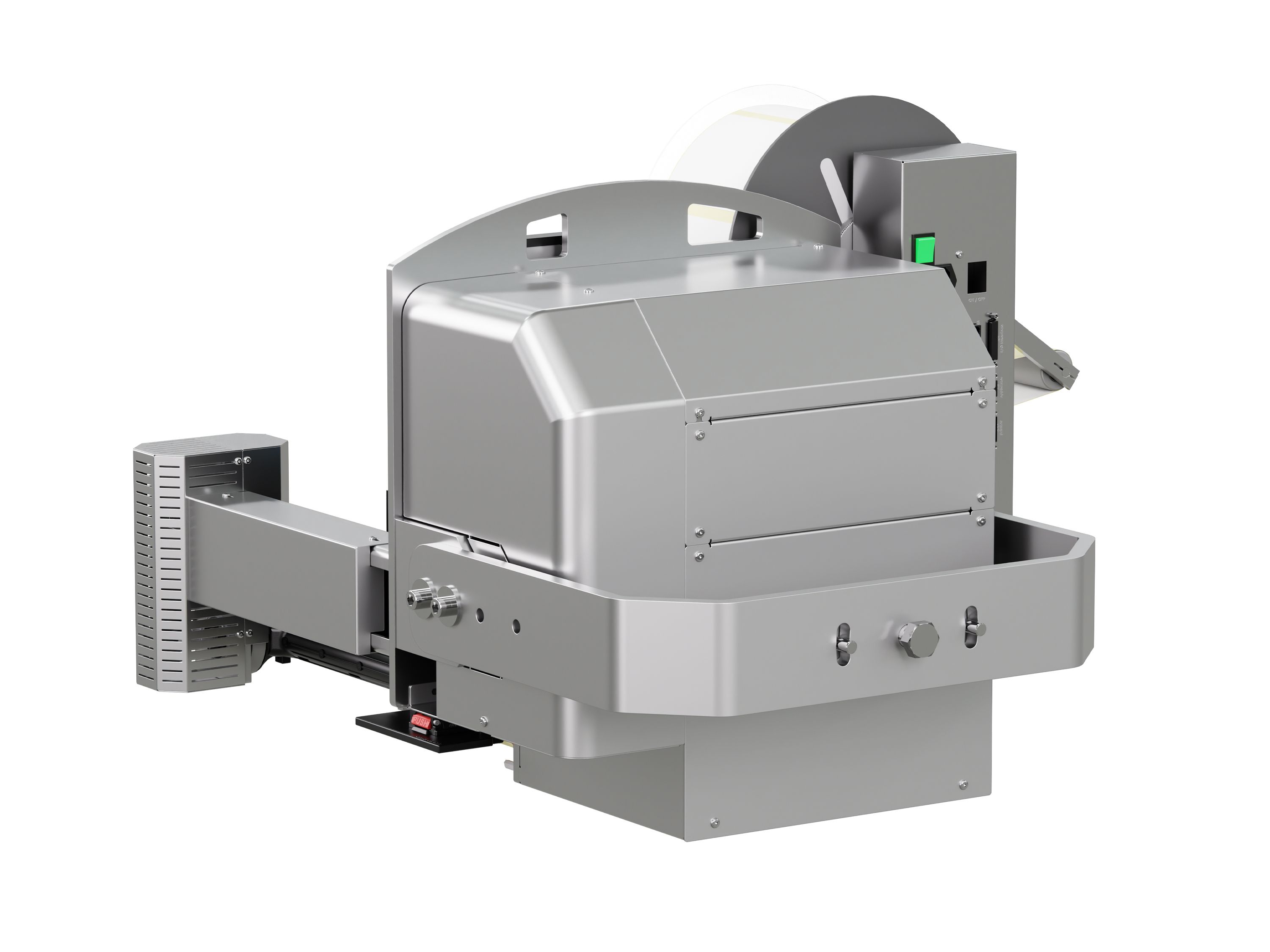 Legi-Air 4050RR label print applicator with label back