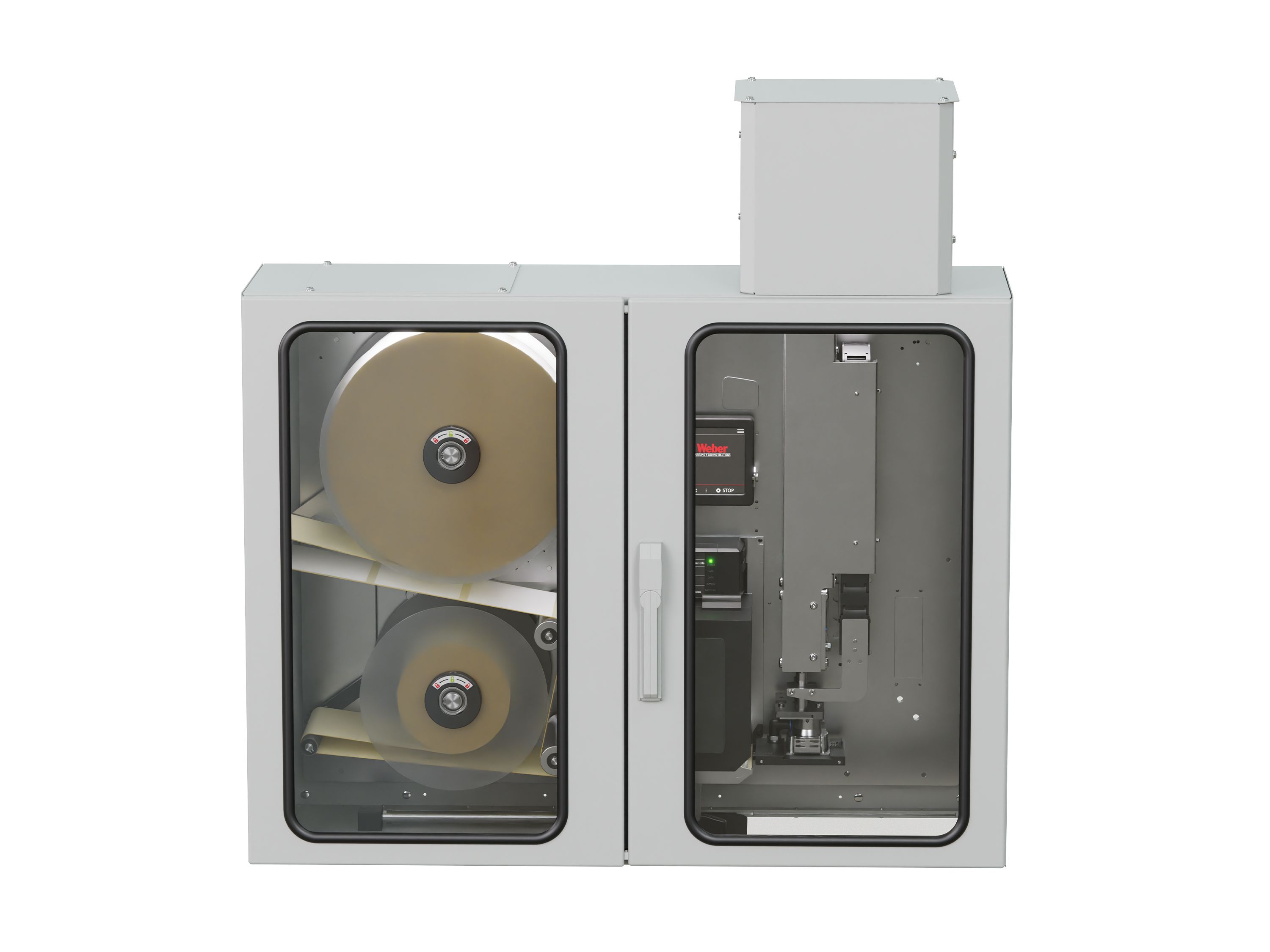 Legi-Air 4050I closed front label print applicator