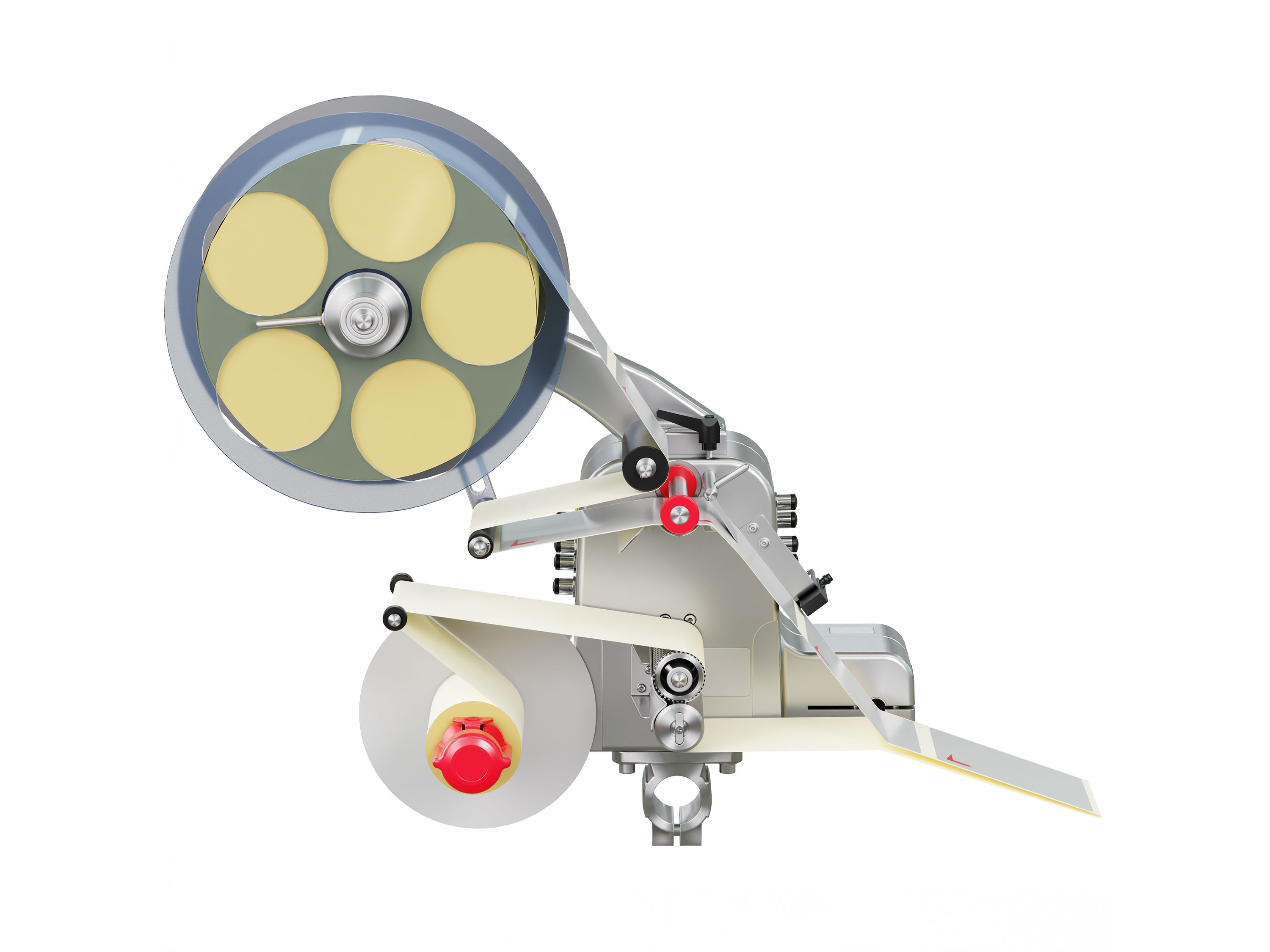 Alpha Compact label applicator with front labels