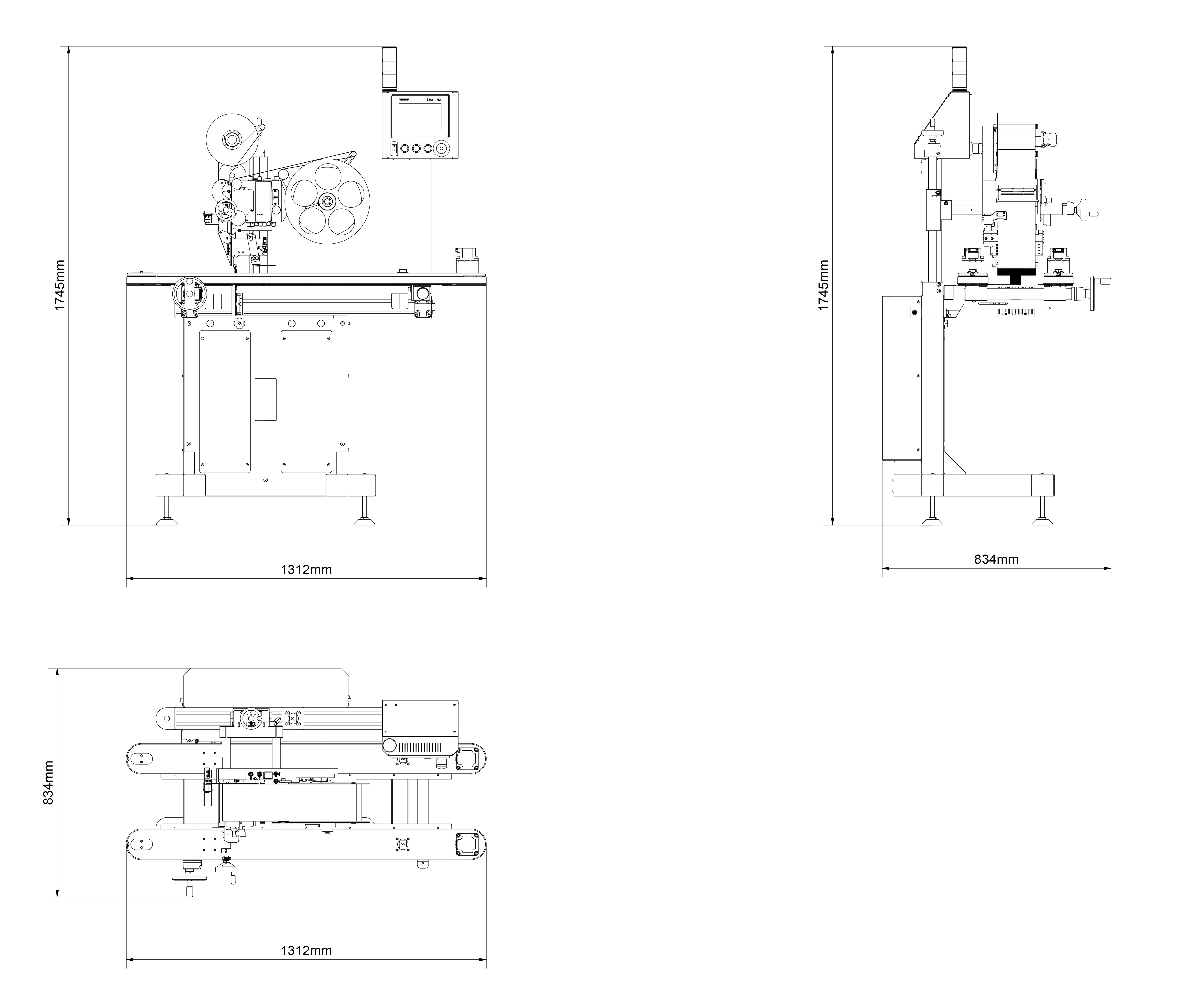 Technical drawing Geset 249