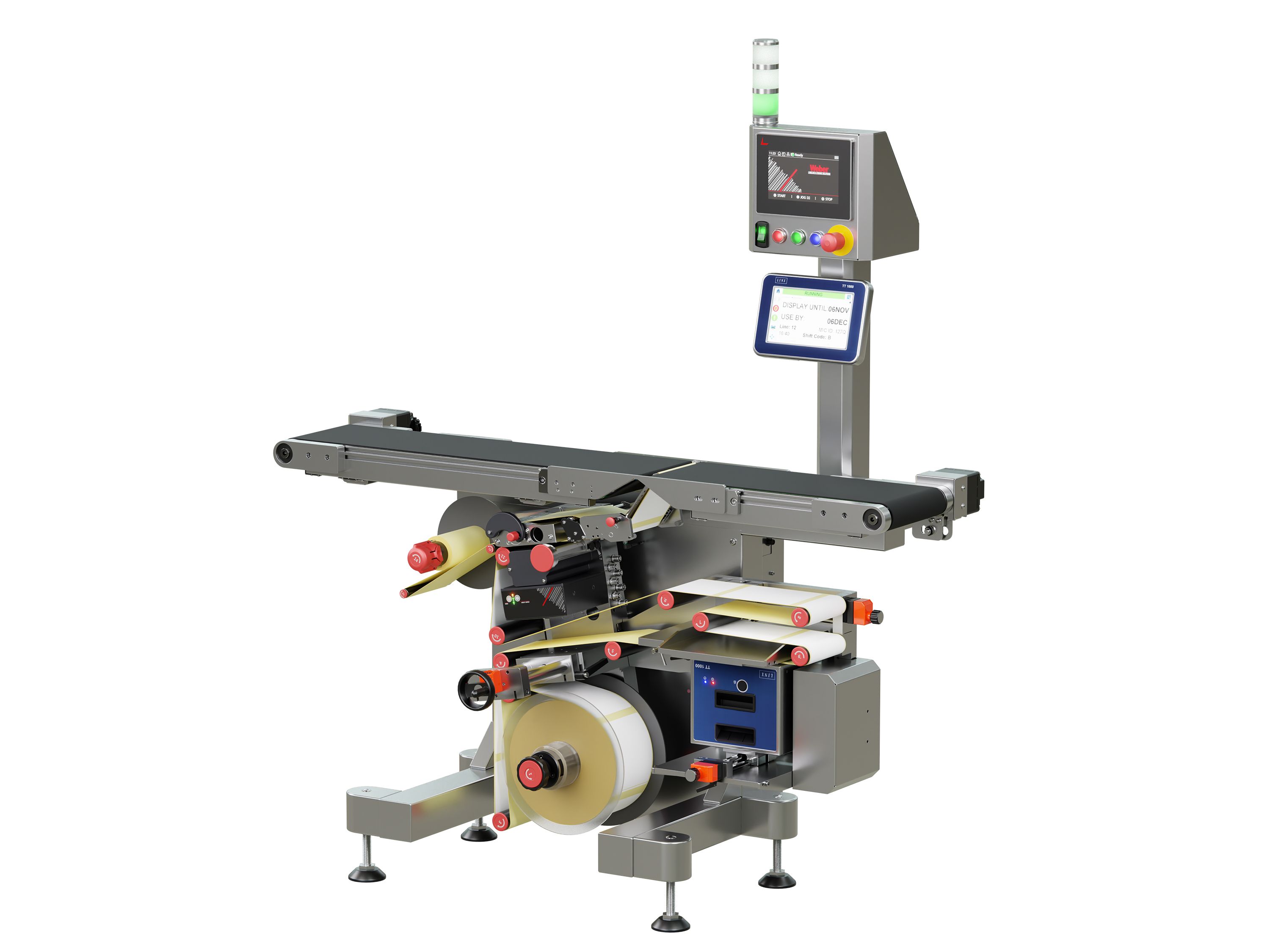 Geset 212 labeling system with labels right