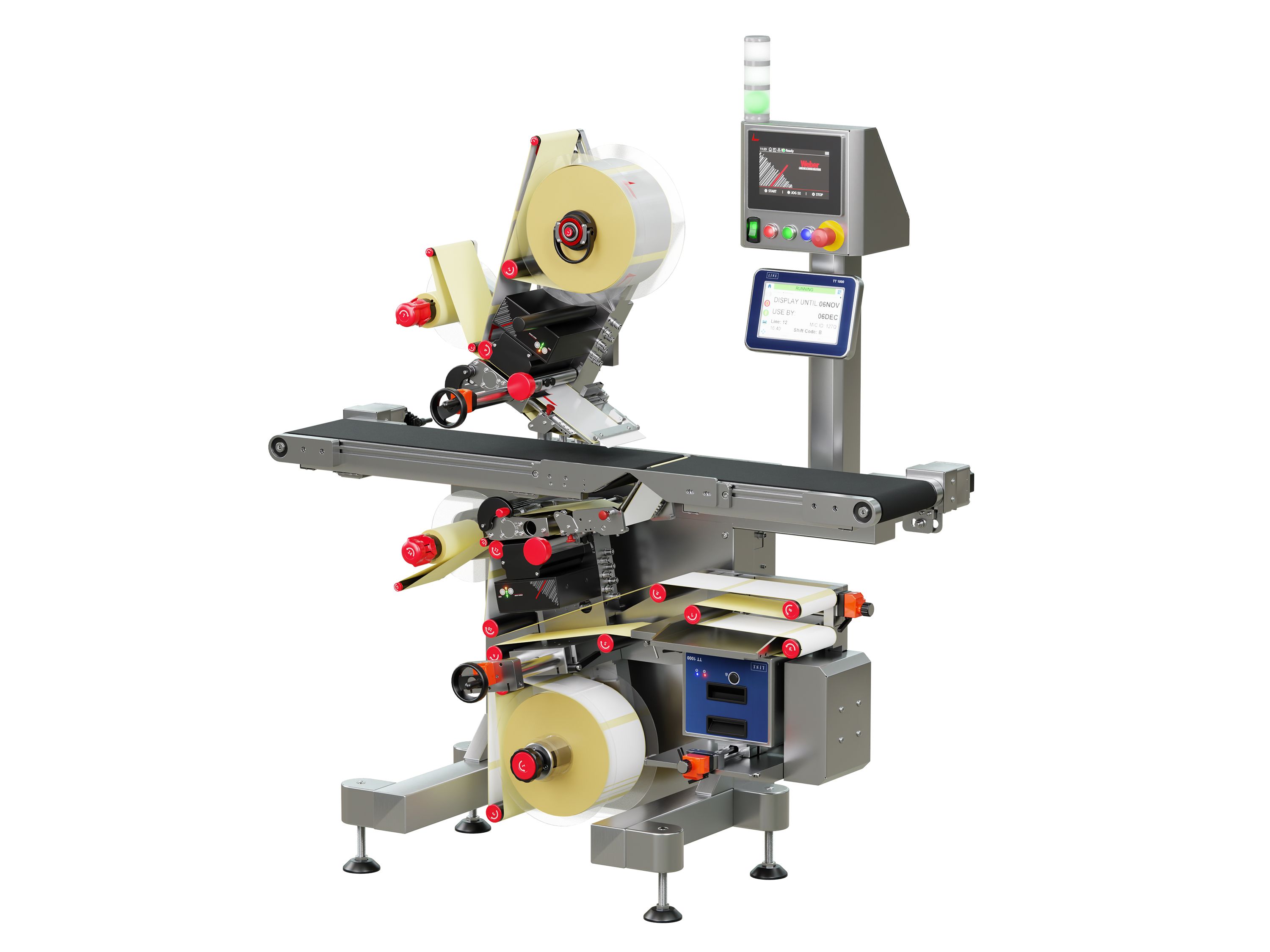 Geset 217 labeling system with labels right