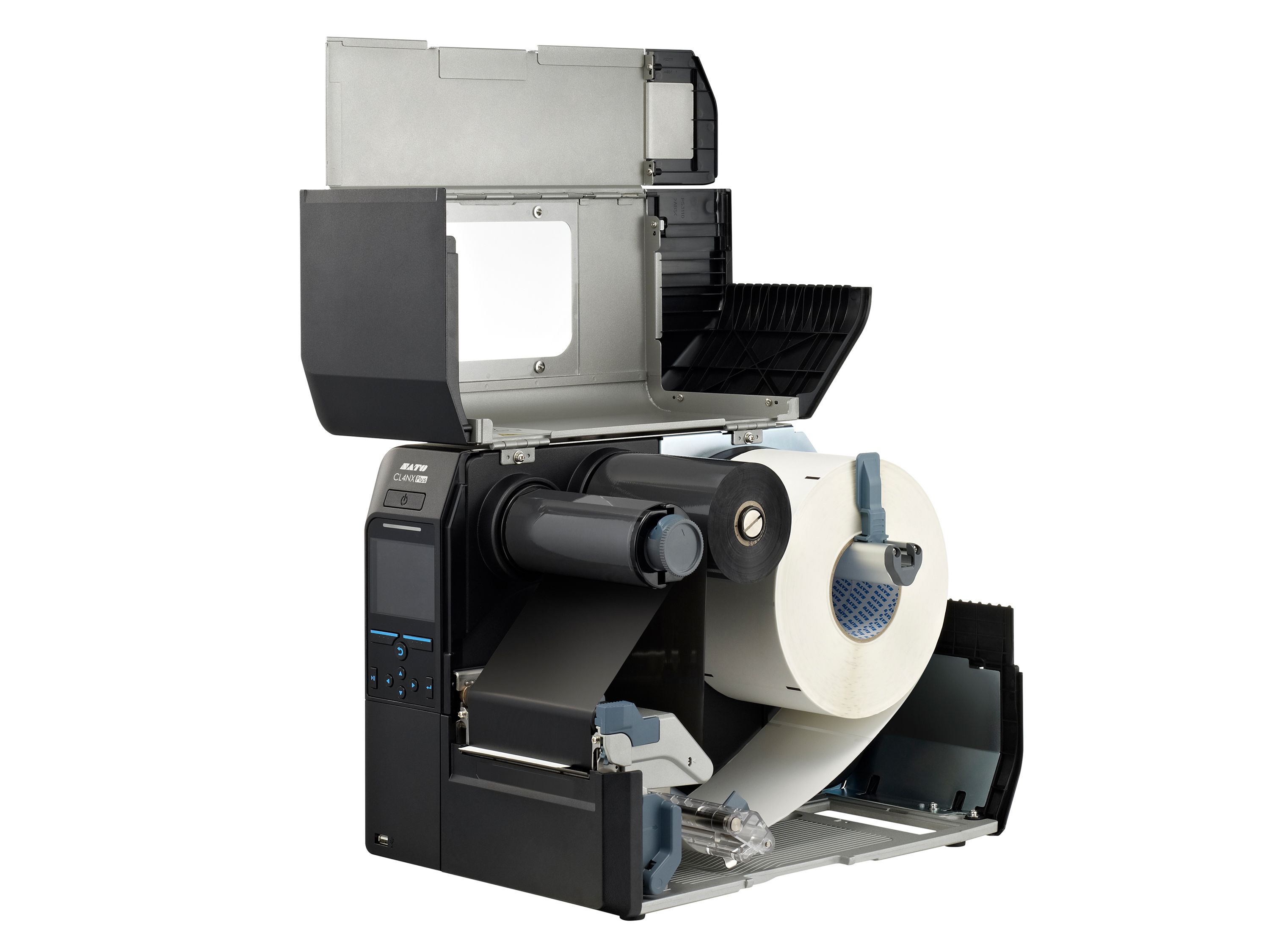 Sato CL4NX Plus printer cover open