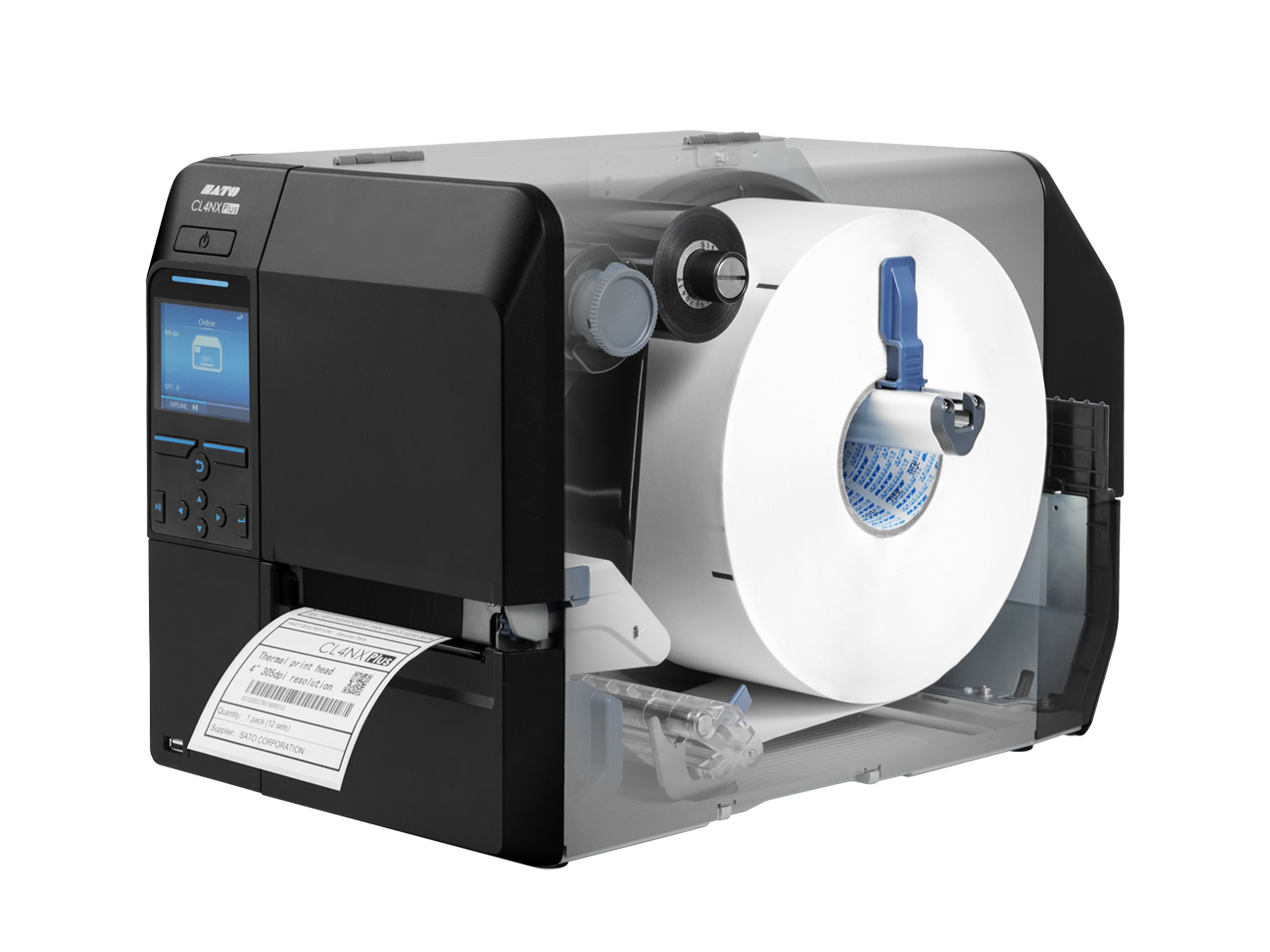 Sato CL4NX Plus visualisation of the interior