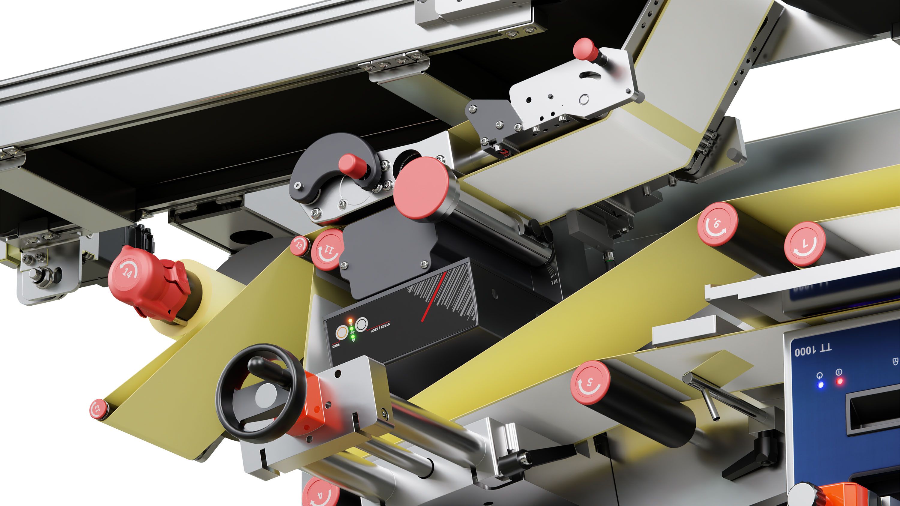 Geset 212 detail – bottom labeling