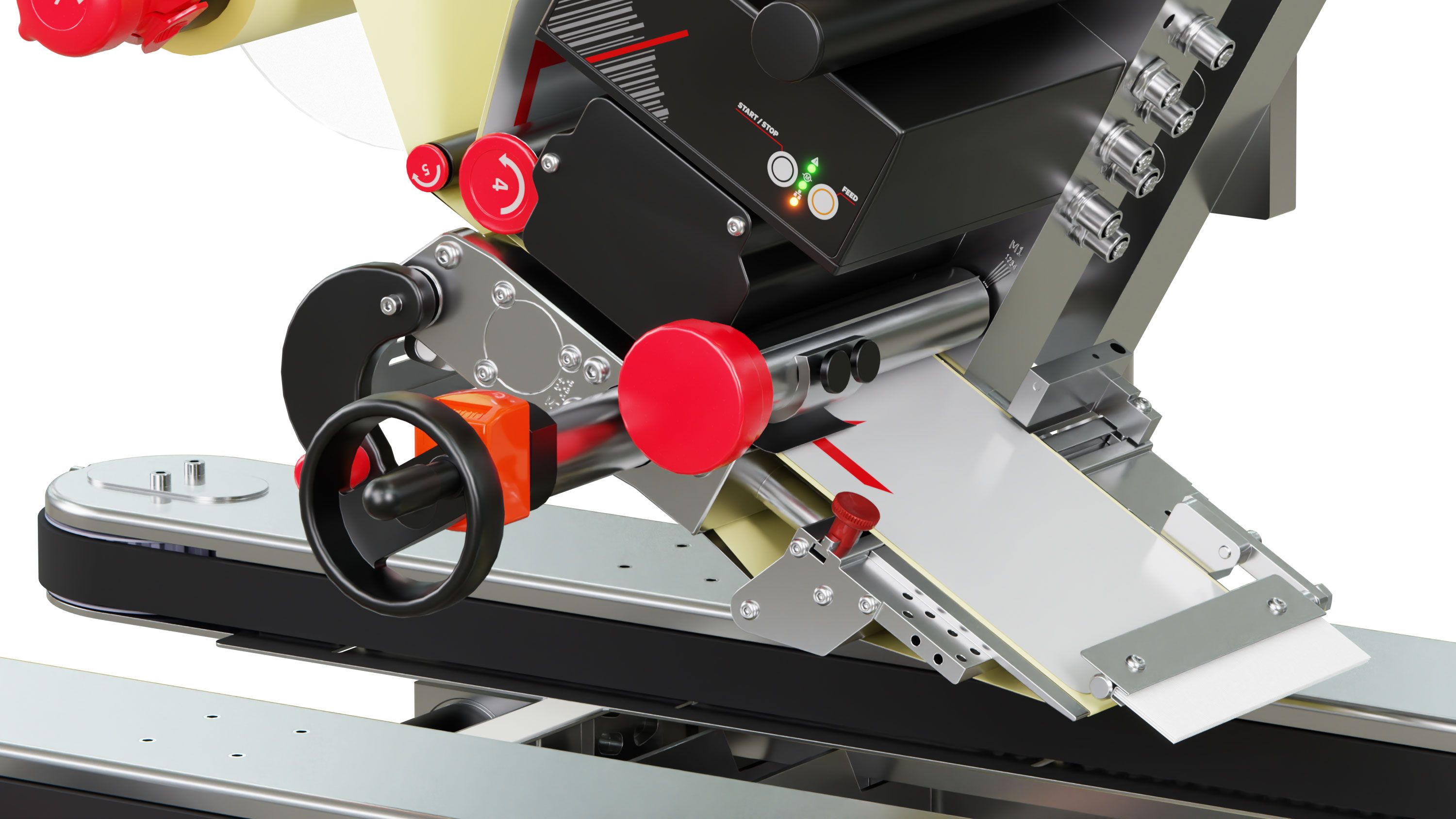 Geset 247 detail – label applicator